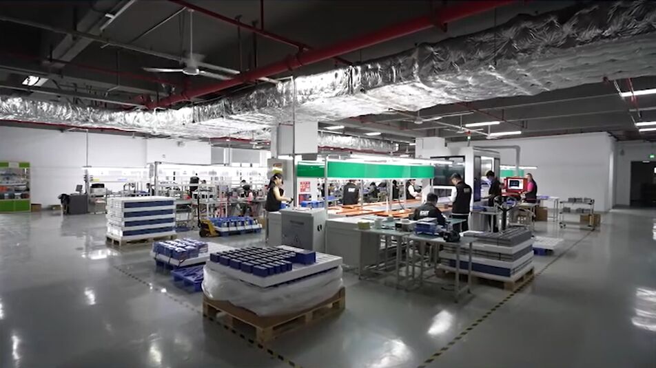 Dongguan Everwin Tech Co., Limited lini produksi pabrikan