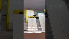 Baterai Lithium Polymer Semua Ukuran Tersedia