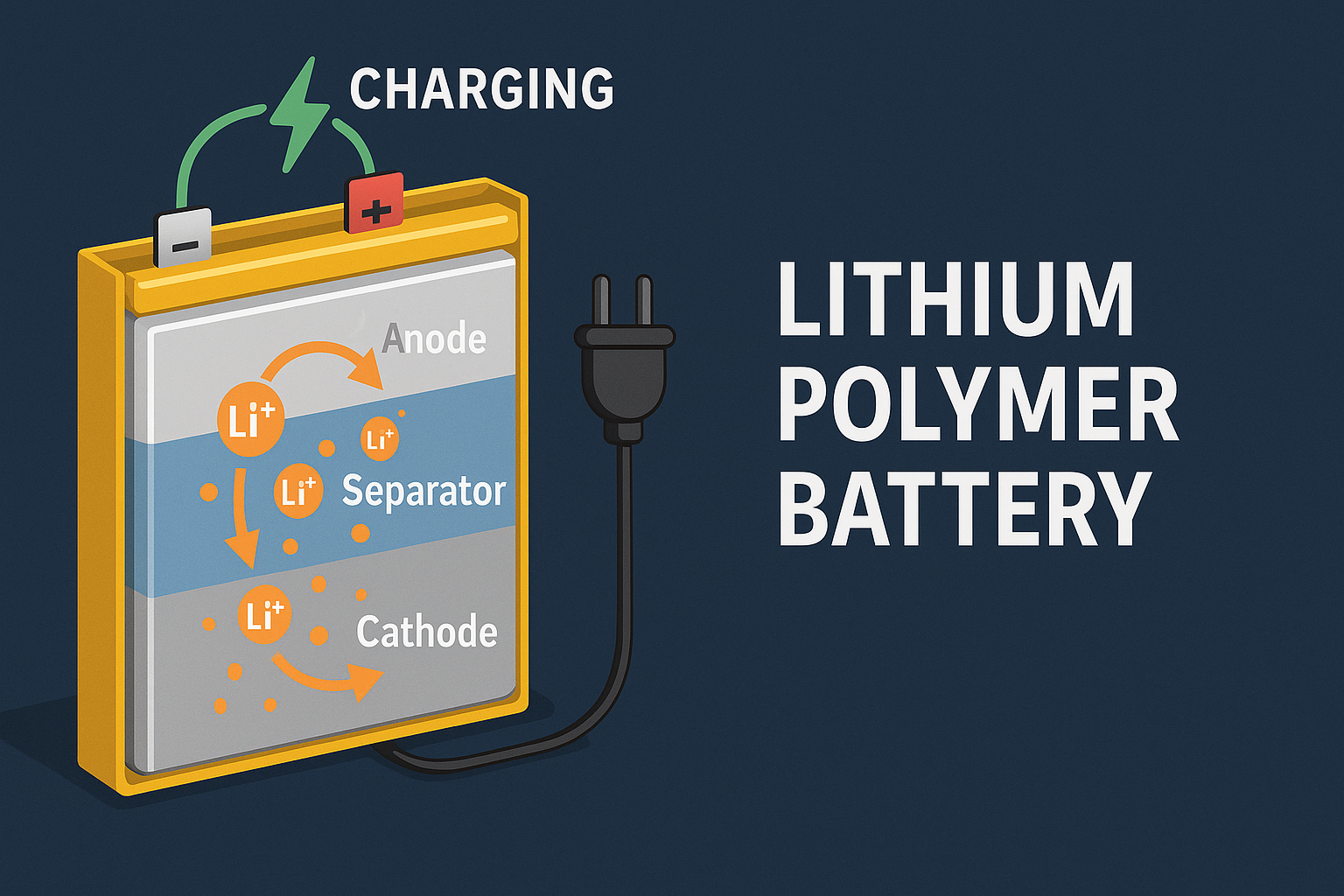 Blog perusahaan terbaru tentang Analisis pengisian baterai lithium-ion polimer yang benar