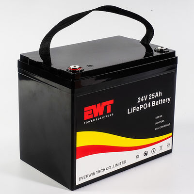 12.8V 25Ah Lithium LiFePO4 Baterai Fosfat Untuk Sepeda Elektronik