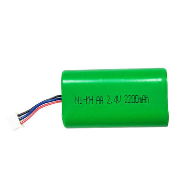 Beli Baterai Nikel yang dapat diisi ulang 2200mah 2.4v Nimh Baterai Paket RoHS pembuatan online