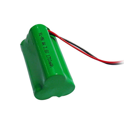 Beli 3.6v 1700mah Nikel baterai isi ulang NiMH isi ulang AA pembuatan online