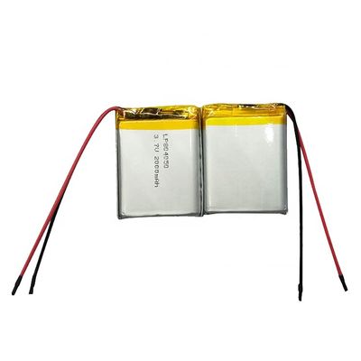 Beli OEM 3.7v 2000mah LiPo Baterai Daya Lithium Ion Polymer Baterai isi ulang online manufacture