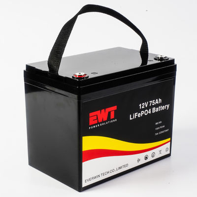 Beli Pengemasan Kereta Golf 12V Lithium LiFePO4 LFP Baterai Paket 12.8V 75Ah Lithium Iron Phosphate Baterai Penggantian online manufacture