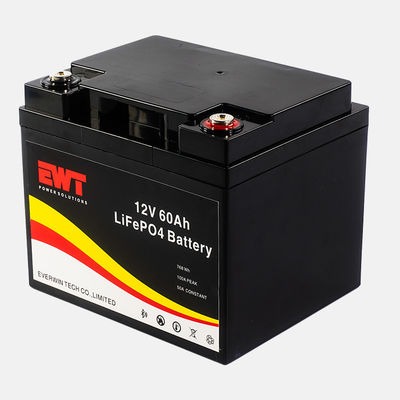 Beli Outdoor Solar System Baterai Lithium LFP 12V yang dapat diisi ulang Baterai Lithium Iron Phosphate 12.8V 60Ah dengan BMS pembuatan online
