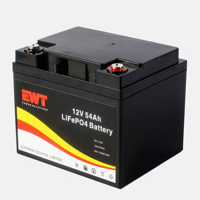 Beli Baterai penyimpanan LiFePO4 komersial Baterai lithium 12,8V 54Ah pembuatan online