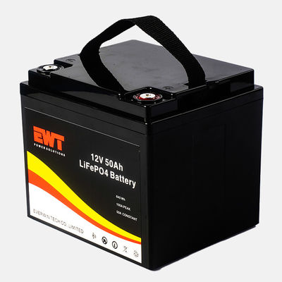 Beli Baterai Lithium Iron Phosphate 12.8V 50Ah LiFePO4 Baterai Lithium LFP dapat diisi ulang pembuatan online