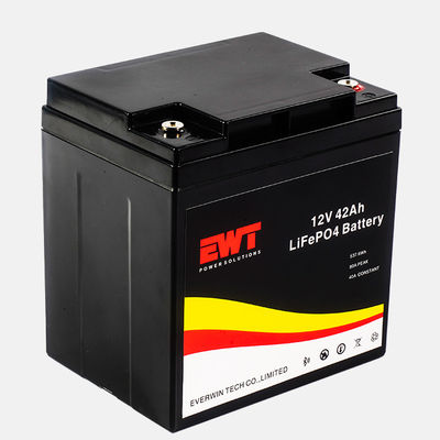 Beli LiFePO4 IFR32700 12V baterai lithium isi ulang 12V 42Ah baterai lithium besi fosfat pembuatan online