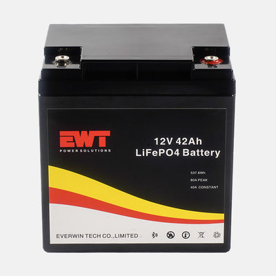 Beli 12V 12.8V LFP Lithium Iron Phosphate Battery Pack dengan bahan anode 42Ah LiFePO4 IFR32700 Penggantian online manufacture