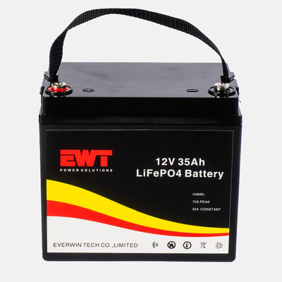 Beli Mobil 12V LiFePO4 LFP Lithium Battery Pack 12.8V 35Ah Lithium Iron Phosphate Battery untuk RV EV Systems pembuatan online