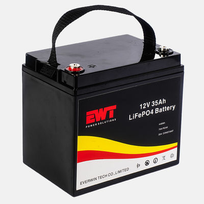 Beli 12.8V IFR26650 LiFePO4 Baterai Lithium isi ulang 12V 35Ah Baterai Lithium Iron Phosphate untuk peralatan rumah tangga pembuatan online