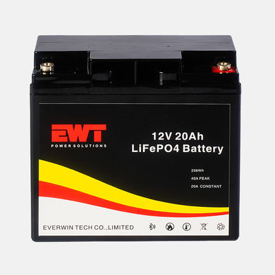 Beli OEM / ODM 12V Lithium Iron Phosphate Baterai 12.8V 20Ah Lifepo4 Baterai Pack pembuatan online