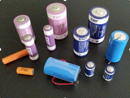 Beli 3.6V Baterai Lithium Thionyl Chloride Non Rechargeable dengan Kapasitas 2600mAh pembuatan online