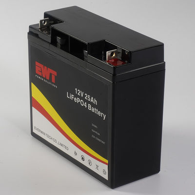 Beli Lifepo4 baterai 12V 25Ah Lithium Iron Phosphate Baterai dengan Smart BMS pembuatan online