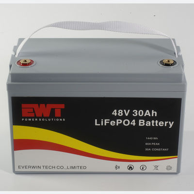 Beli Baterai lithium iron phosphate warna putih 48 volt lifepo4 baterai lithium ion 48v 30ah pembuatan online