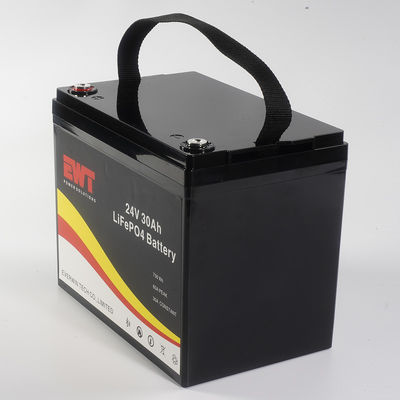 Beli LiFePO4 24V 30Ah Baterai Li-ion dengan Bms, sel IFR32700 Baterai Lithium Iron Phosphate pembuatan online