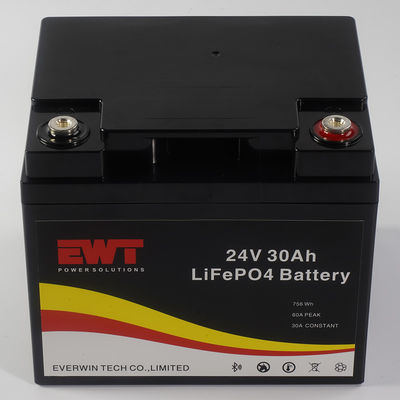 Beli Baterai Lithium Iron Phosphate yang dapat diisi ulang 24V 30AH LiFepo4 Baterai Cell pembuatan online