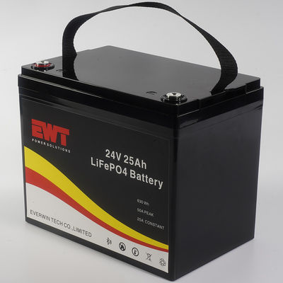 Beli Baterai BMS Lithium Iron Phosphate 24V terintegrasi dengan tingkat pembuangan 3C dan arus pengisian maksimum 20A online manufacture