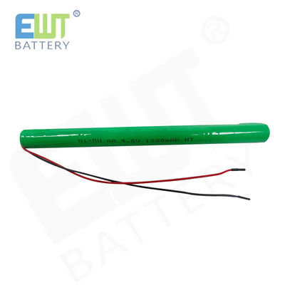 Beli Densitas Energi Tinggi NIMH AA 4.8V 1300mAh NiMH Baterai dapat diisi ulang dengan opsi pengiriman udara pembuatan online