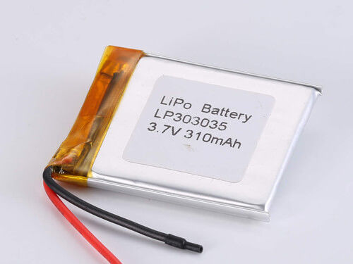Beli 3.7V Tegangan Pengisian LP303035 310MAH JST Penghubung Pelepasan Litium Polymer Baterai Isi Ulang untuk Aplikasi online manufacture