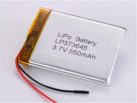 Beli Kapasitas Tinggi 3.7V 550mah 1C Current Lithium Polymer Battery untuk Produk Elektronik pembuatan online