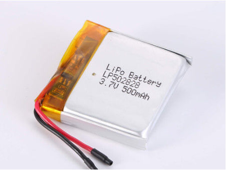Beli LP502828 3.7V 500MAH Lithium Polymer Battery dengan JST/Customized Connector Type dan Sertifikat ROHS Voltage 3.7V Anode Material Lain online manufacture