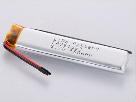 Beli 3.7V 560MAH JST Konektor Tipe Lithium Polymer Baterai Isi Ulang dengan 1C Current Discharge Ringan dan awet online manufacture