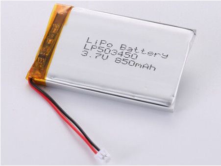 Beli LP503450 3.7V 850MAH Li-polymer Battery High Capacity for Power Users Oem Odm Supported CE Certificates pembuatan online