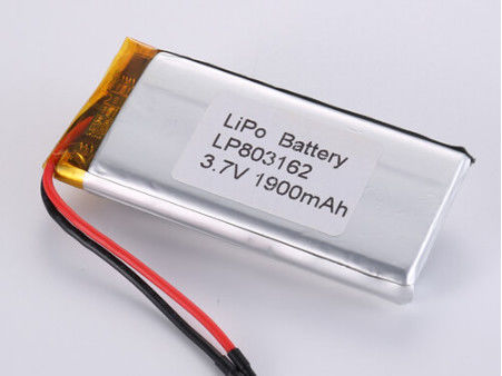 Beli LP803162 3.7V 1900mah produsen baterai Li-ion Kapasitas Tinggi LiPo Pack dengan Soft Pack Termasuk pembuatan online