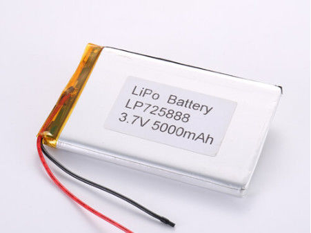 Beli 5000MAH LP725888 Lithium Polymer Battery Voltage penuh 3.7V untuk Produsen Produk pembuatan online