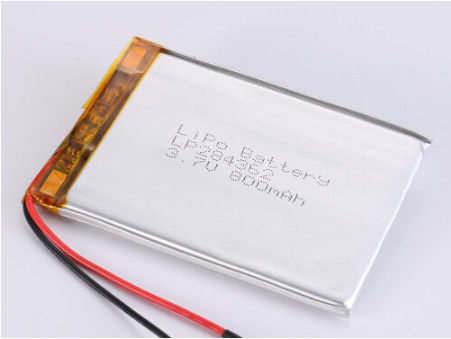 Beli LP284362 3.7V 800MAH Baterai Li-Ion Produsen LiPo Paket Kapasitas Tinggi dengan Perlindungan dan Keamanan Sirkuit Singkat pembuatan online