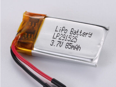 Beli Perlindungan Overcurrent Termasuk LP291525 3.7V 85MAH Baterai Li-Ion untuk Pengiriman Cepat pembuatan online