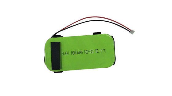Beli Baterai Nikel Kadmium NI-CD dengan Kapasitas 9.6V 1800MAH dan Arus Pengisian Maksimum 0.5A Kimia yang Mengandung Bahan Beracun pembuatan online