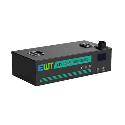 Baterai industri 48V 20Ah LiFePO4 yang disesuaikan LFP 26650 32650