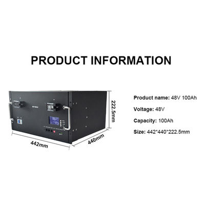 Baterai Lithium Iron Phosphate 48V Anode 100Ah Baterai LFP
