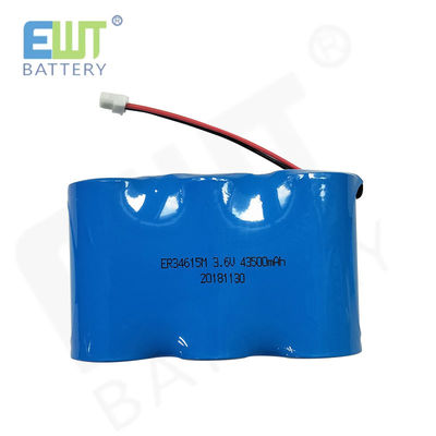 Baterai Lithium Thionyl Chloride sel ER34615M 14500mAh LiSOCL2 Baterai LSH20