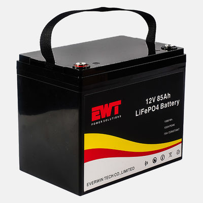 12V Lithium Iron Phosphate Battery IFR32700 12.8V 85Ah Lithium ion LFP Battery Pack untuk tenaga surya