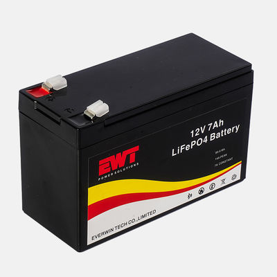 Home Energi penyimpanan 12V LiFePO4 penggantian baterai lithium 12.8V 7Ah Lithium Iron Phosphate Battery Pack