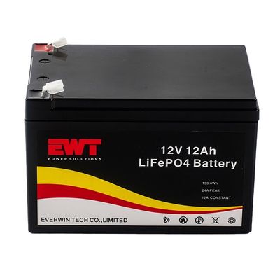 12V 12AH Lifepo4 Lead Acid Battery Pack Penggantian IFR26650 4S