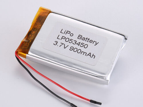Baterai polimer lithium 3,7V 900MAH lp053450, lp483547, lp503055, lp603442, lp753235