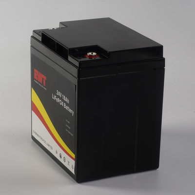 Baterai UPS portabel Kapasitas tinggi 24V IFR32700 18Ah Baterai Lifepo4 dengan pengisian cepat