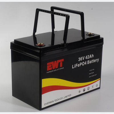 Golf Car Electric Lifepo4 Baterai 36V 42AH Untuk Power Supply