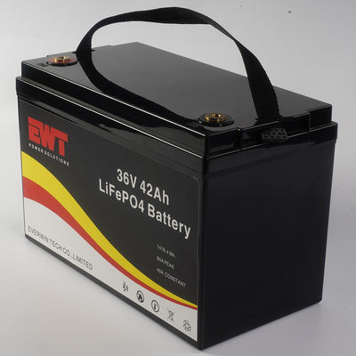 Baterai LiFePO4 24V 60Ah dengan daya keluar 640Wh dan waktu pengisian cepat BMS 4-6 jam