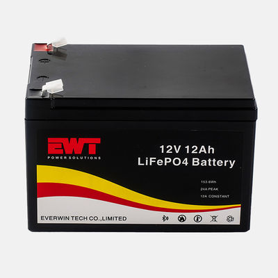 IFR26650 4S 12AH 12V Lifepo4 Battery Pack Ukuran Baterai Disesuaikan dari EWT Support