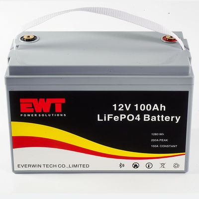 Lifepo4 12V 100Ah Pabrik Rak Baterai Paket Dengan BMS