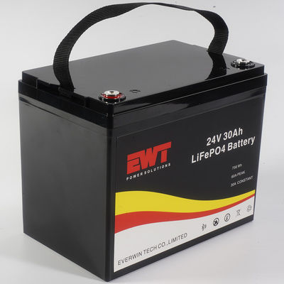 24V 30AH Lifepo4thium Baterai Paket Untuk Skuter Listrik