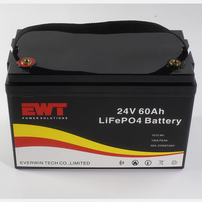 Lifepo4 Sepeda Listrik Energi 24V Baterai Paket Disesuaikan Untuk Forklift