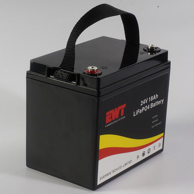 OEM&ODM Lithium Cell 24V 18AH Kapasitas Tinggi EWT Dukungan Pabrik