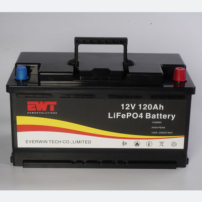 12V 120AH LFP Baterai Paket tahan lama Untuk RV Inverter Power Supply