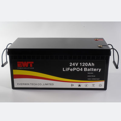 24V 120AH Lifepo4 Baterai Paket Ringan dan Keamanan Tinggi untuk UPS Power Supply
